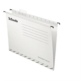 Függőmappa, újrahasznosított karton, A4, ESSELTE "Classic", fehér, 25db/cs