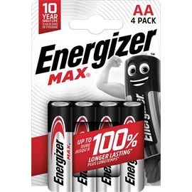 Elem, AA ceruza, 4 db, ENERGIZER "Max" Elem, AA ceruza, 4 db, ENERGIZER "Max"