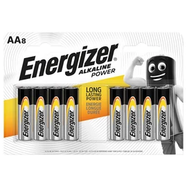 Elem, AA ceruza, 8 db, ENERGIZER "Alkaline Power" Elem, AA ceruza, 8 db, ENERGIZER "Alkaline Power"