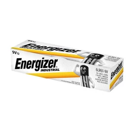 Elem, 9V, 12 db, ENERGIZER "Alkaline Power Industrial" Elem, 9V, 12 db, ENERGIZER "Alkaline Power Industrial"