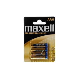 Maxell AAA Alkáli Elem 4db/csomag Maxell AAA Alkáli Elem 4db/csomag