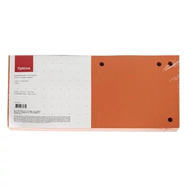 Elválasztócsík OPTIMA 105x240mm narancssárga 100 darabos Elválasztócsík OPTIMA 105x240mm narancssárga 100 darabos
