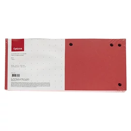 Elválasztócsík OPTIMA 105x240mm piros 100 darabos Elválasztócsík OPTIMA 105x240mm piros 100 darabos