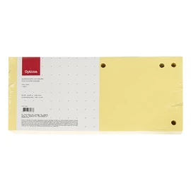 Elválasztócsík OPTIMA 105x240mm sárga 100 darabos Elválasztócsík OPTIMA 105x240mm sárga 100 darabos