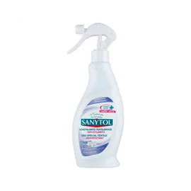 Fertőtlenítő- és szagtalanító spray, 500 ml, SANYTOL, textíliákhoz
