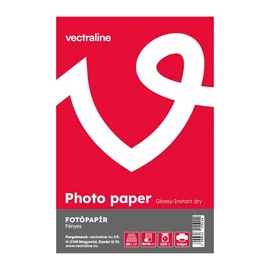 Fotópapír FORTUNA 10x15 inkjet fényes 255 gr 50 ív/csomag
