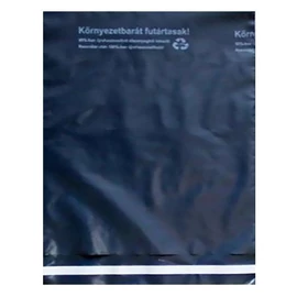 Futártasak biztonsági ragasztócsíkkal környezetbarát 35x45cm 50 mikron 100 darabos