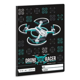Füzet ARS UNA A5 32 lapos vonalas 14-32 I. osztályos Drone Racer