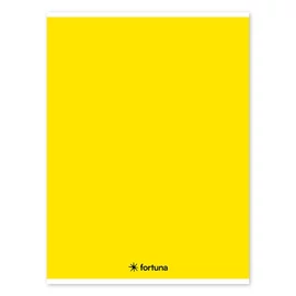 Füzet vonalas FORTUNA Monocolor A/4 32 lapos 81-32 sárga Füzet vonalas FORTUNA Monocolor A/4 32 lapos 81-32 sárga