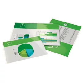 Meleglamináló fólia, 80mikron, A6, fényes, GBC, 100db/cs Meleglamináló fólia, 80mikron, A6, fényes, GBC, 100db/cs