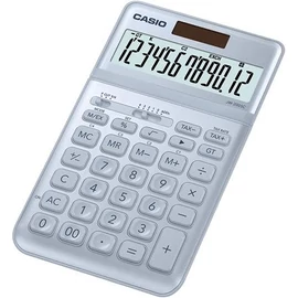 Számológép, asztali, 12 számjegy, CASIO "JW 200SC", acélkék Számológép, asztali, 12 számjegy, CASIO "JW 200SC", acélkék