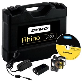 Elektromos feliratozógép, DYMO "Rhino 5200" készlet táskában Elektromos feliratozógép, DYMO "Rhino 5200" készlet táskában