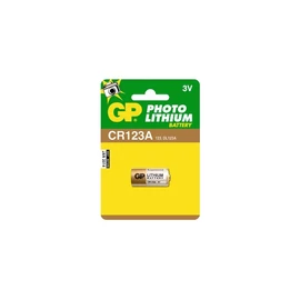 GP CR123 lithium fotó elem 1db/bliszter GP CR123 lithium fotó elem 1db/bliszter