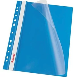 Gyorsfűző, lefűzhető, PP, A4, ESSELTE, VIVIDA, kék, 10db/cs