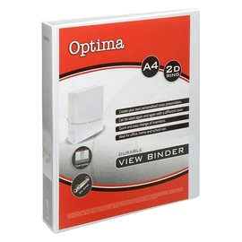 Gyűrűskönyv OPTIMA panorámás A/4 2 gyűrű 38mm fehér Gyűrűskönyv OPTIMA panorámás A/4 2 gyűrű 38mm fehér