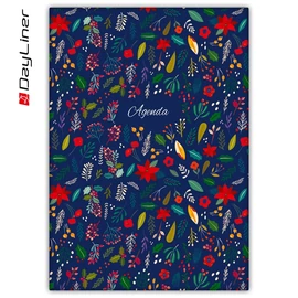 Naptár, tervező, A5, heti, DAYLINER, "Colors", Folk