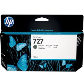 HP B3P22A No.727 Matt fekete tintapatron 130ml (eredeti) HP B3P22A No.727 Matt fekete tintapatron 130ml (eredeti)