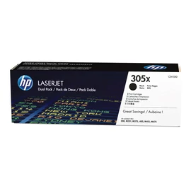 HP CE410XD No.305X dual pack fekete toner (eredeti) HP CE410XD No.305X dual pack fekete toner (eredeti)