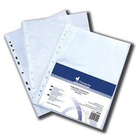 Genotherm, lefűzhető, A4, 50mikron, víztiszta, VICTORIA, 100db/cs Genotherm, lefűzhető, A4, 50mikron, víztiszta, VICTORIA, 100db/cs