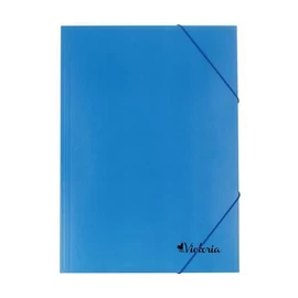 Gumis mappa, karton, A4, VICTORIA, kék Gumis mappa, karton, A4, VICTORIA, kék
