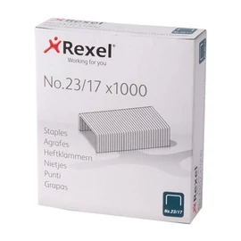 Tűzőkapocs, 23/17, REXEL "Gladiator", 1000db/doboz Tűzőkapocs, 23/17, REXEL "Gladiator", 1000db/doboz