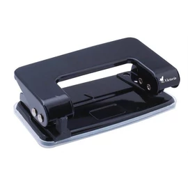 Lyukasztó, kétlyukú, 10 lap, fém, VICTORIA, fekete Lyukasztó, kétlyukú, 10 lap, fém, VICTORIA, fekete