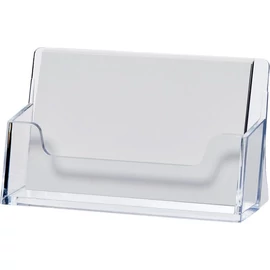 Névjegytartó, műanyag, 50 db, HELIT, víztiszta Névjegytartó, műanyag, 50 db, HELIT, víztiszta