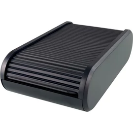 Névjegytartó, 300 db-os, rolós, fekvő, HELIT "Linear", fekete Névjegytartó, 300 db-os, rolós, fekvő, HELIT "Linear", fekete