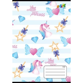 Füzet, tűzött, A5, vonalas, 32 lap, 1. osztály, COOL BY VICTORIA, "Princess", "14-32" Füzet, tűzött, A5, vonalas, 32 lap, 1. osztály, COOL BY VICTORIA, "Princess", "14-32"