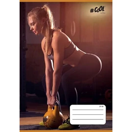 Füzet, tűzött, A5, vonalas, 32 lap, 4-8. osztály, COOL BY VICTORIA, "Fitness life", "21-32" Füzet, tűzött, A5, vonalas, 32 lap, 4-8. osztály, COOL BY VICTORIA, "Fitness life", "21-32"
