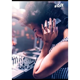 Füzet, tűzött, A5, vonalas, 96 lap, COOL BY VICTORIA, "DJ" Füzet, tűzött, A5, vonalas, 96 lap, COOL BY VICTORIA, "DJ"