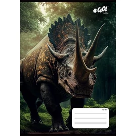 Füzet, tűzött, A5, vonalas, 32 lap, 3. osztály, COOL BY VICTORIA, "Jurassic", "12-32" Füzet, tűzött, A5, vonalas, 32 lap, 3. osztály, COOL BY VICTORIA, "Jurassic", "12-32"