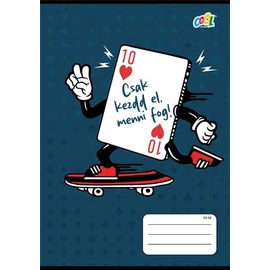 Füzet, tűzött, A5, vonalas, 32 lap, 3. osztály, COOL BY VICTORIA "SzívTíz", "12-32" Füzet, tűzött, A5, vonalas, 32 lap, 3. osztály, COOL BY VICTORIA "SzívTíz", "12-32"