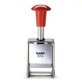 Sorszámbélyegző, automata, fém, 6 karakter, TRODAT Sorszámbélyegző, automata, fém, 6 karakter, TRODAT