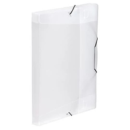 Gumis mappa, 30 mm, PP, A4, VIQUEL "Coolbox", áttetsző víztiszta Gumis mappa, 30 mm, PP, A4, VIQUEL "Coolbox", áttetsző víztiszta