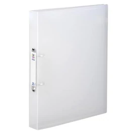 Gyűrűs könyv, 2 gyűrű, 40 mm, A4, maxi, PP, cserélhető címke, VIQUEL "Propyglass", víztiszta Gyűrűs könyv, 2 gyűrű, 40 mm, A4, maxi, PP, cserélhető címke, VIQUEL "Propyglass", víztiszta