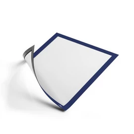 Bemutató keret, A4, mágneses, DURABLE "DURAFRAME® MAGNETIC", sötétkék, 5db/cs