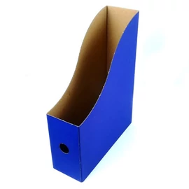 Iratpapucs 8cm, mikrohullámú karton Bluering®, kék