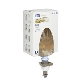 Habszappan, 0,8 l, S3 rendszer, TORK "Luxus Soft", átlátszó Habszappan, 0,8 l, S3 rendszer, TORK "Luxus Soft", átlátszó