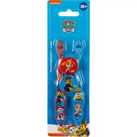 Fogkefe, gyerekeknek, puha, 2 db, kupakkal, 3+, "Paw Patrol"