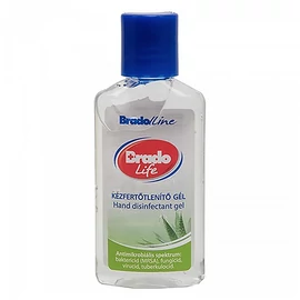 Kéz- és bőrfertőtlenítő gél 50 ml., Bradolife, aloe vera