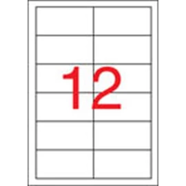 Etikett, univerzális, 97x42,4 mm, eltávolítható, APLI, 1200 etikett/csomag Etikett, univerzális, 97x42,4 mm, eltávolítható, APLI, 1200 etikett/csomag