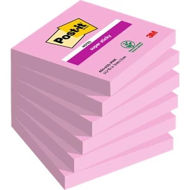 Öntapadó jegyzettömb, 76x76 mm, 6x90 lap, 3M POSTIT "Super Sticky", pink Öntapadó jegyzettömb, 76x76 mm, 6x90 lap, 3M POSTIT "Super Sticky", pink