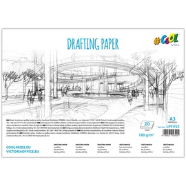 Műszaki rajzlap, A3, 20 ív, COOL BY VICTORIA Műszaki rajzlap, A3, 20 ív, COOL BY VICTORIA