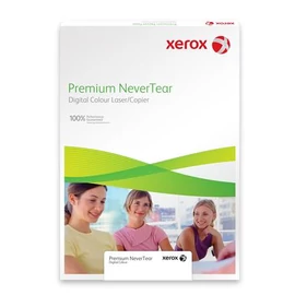 Speciális média, téphetetlen, A4, 95mikron, műanyag alapú, vízálló, XEROX "Nevertear", 100lap/cs