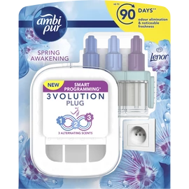 Légfrissítő elektromos kezdőcsomag 20 ml Ambi Pur 3 Volution Lenor Spring
