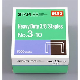 Tűzőkapocs, 24/10, MAX, 5000db/doboz Tűzőkapocs, 24/10, MAX, 5000db/doboz