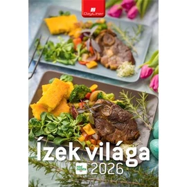 Falinaptár képes 230 × 330 mm Ízek világa B4 Dayliner 2023.