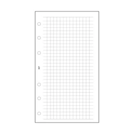 Kalendárium betét, jegyzetlap, "L", kockás, SATURNUS, fehér, 30lap/cs Kalendárium betét, jegyzetlap, "L", kockás, SATURNUS, fehér, 30lap/cs