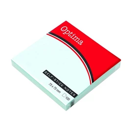 Öntapadós jegyzet OPTIMA 75x75mm pasztell kék 100 lap Öntapadós jegyzet OPTIMA 75x75mm pasztell kék 100 lap